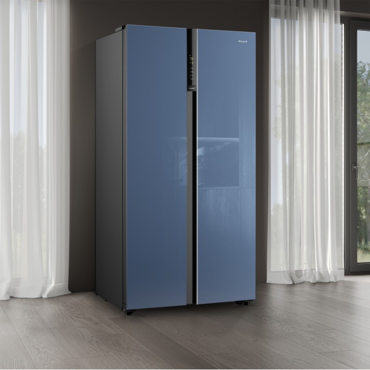 Фото Title Отдельностоящий холодильник с инвертором Weissgauff WSBS 600 NoFrost Inverter Blue Glass - 23 Фото Alt Отдельностоящий холодильник с инвертором Weissgauff WSBS 600 NoFrost Inverter Blue Glass - 23