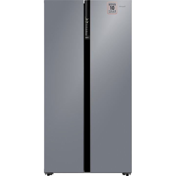 Фото Title Отдельностоящий холодильник с инвертором Weissgauff WSBS 600 NoFrost Inverter Dark Grey Glass - 10 Фото Alt Отдельностоящий холодильник с инвертором Weissgauff WSBS 600 NoFrost Inverter Dark Grey Glass - 10