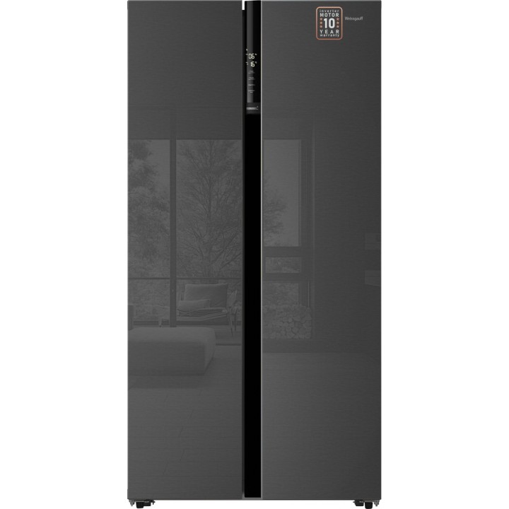 Фото Title Отдельностоящий холодильник с инвертором Weissgauff WSBS 600 NoFrost Inverter Inox Glass - 11 Фото Alt Отдельностоящий холодильник с инвертором Weissgauff WSBS 600 NoFrost Inverter Inox Glass - 11