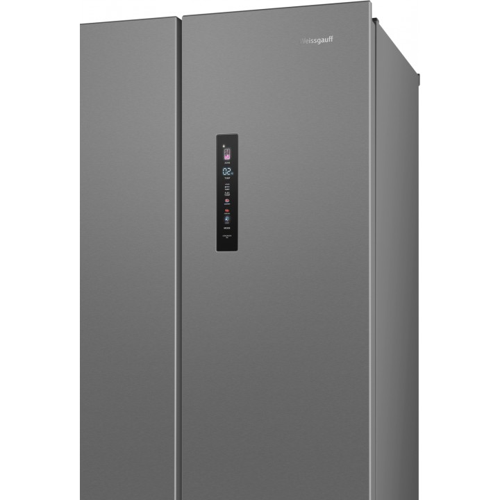 Фото Title Отдельностоящий холодильник Weissgauff WFD 450 Built-in Inverter NoFrost Inox - 30 Фото Alt Отдельностоящий холодильник Weissgauff WFD 450 Built-in Inverter NoFrost Inox - 30
