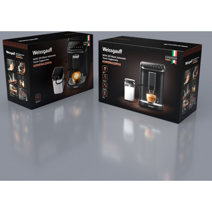 Фото Alt Кофемашина Weissgauff  WCM-325 Black Automatic Touch Cappuccino - 28