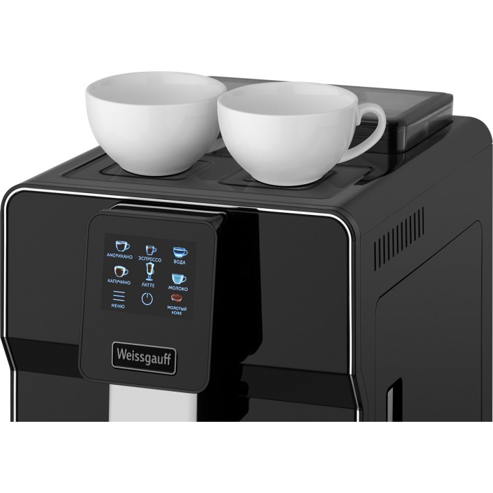 Фото Alt Кофемашина Weissgauff  WCM-330 TFT Touch Cappuccino Nero - 29