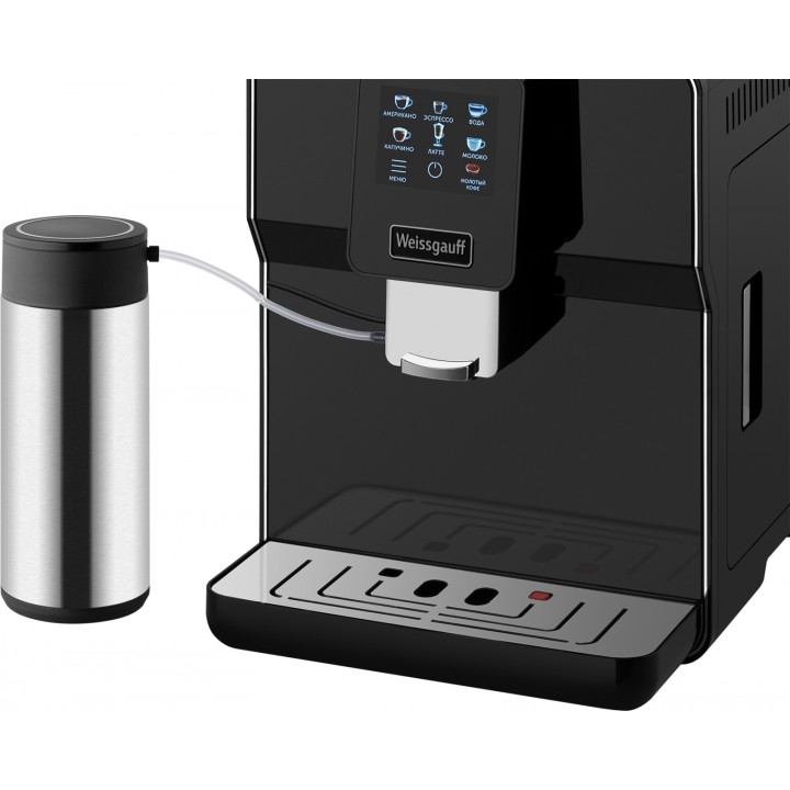 Фото Alt Кофемашина Weissgauff  WCM-330 TFT Touch Cappuccino Nero - 31
