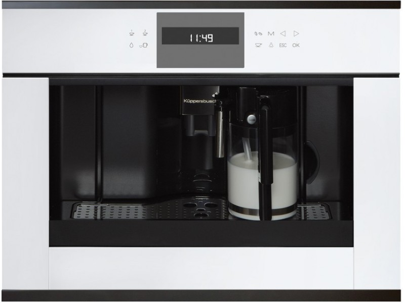 Фото Alt Встраиваемая кофемашина Kuppersbusch CKV 6550.0 W2 Black Chrome