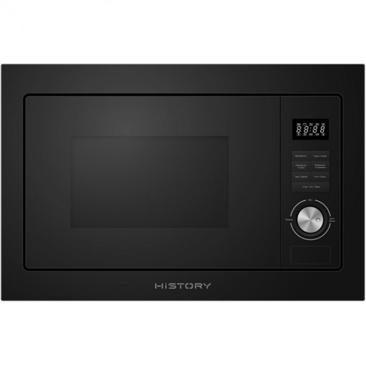 Встраиваемая микроволновая печь HiSTORY MIH 38BG MBK