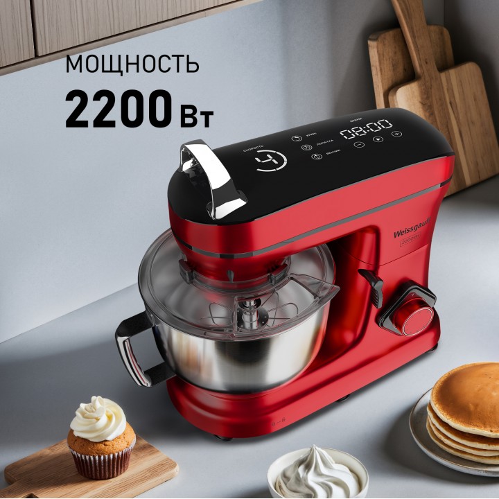 Фото Alt Миксер планетарный Weissgauff  WSM 227 PDR Touch Screen Pro - 1