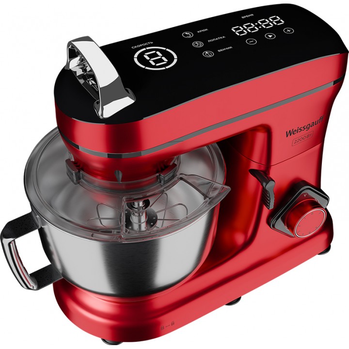 Фото Alt Миксер планетарный Weissgauff  WSM 227 PDR Touch Screen Pro - 19