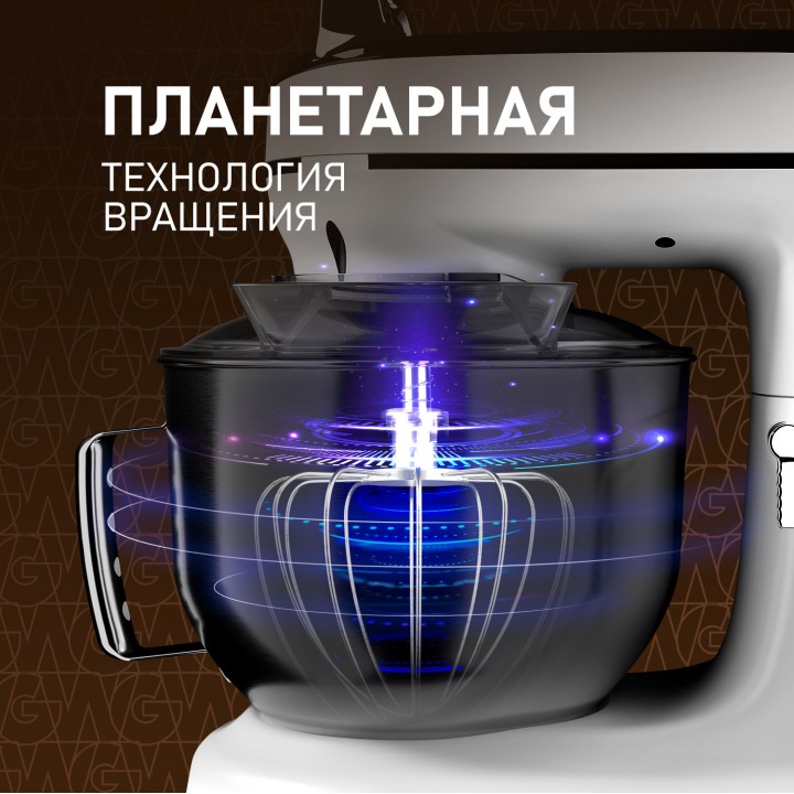 Фото Title Миксер планетарный Weissgauff WSM 228 PDW Touch Screen Pro - 3 Фото Alt Миксер планетарный Weissgauff WSM 228 PDW Touch Screen Pro - 3