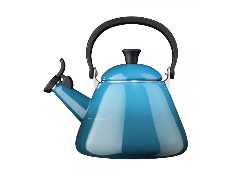 Фото Alt Чайник конический 1,6 л Лазурь, Le Creuset, 40101026420000, Эмалированная сталь