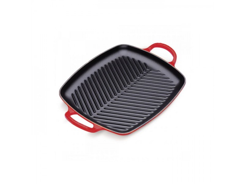 Фото Title Гриль прямоугольный с низкими бортиками 30 см Вишня, Le Creuset, 20201300600422, Чугун Фото Alt Гриль прямоугольный с низкими бортиками 30 см Вишня, Le Creuset, 20201300600422, Чугун