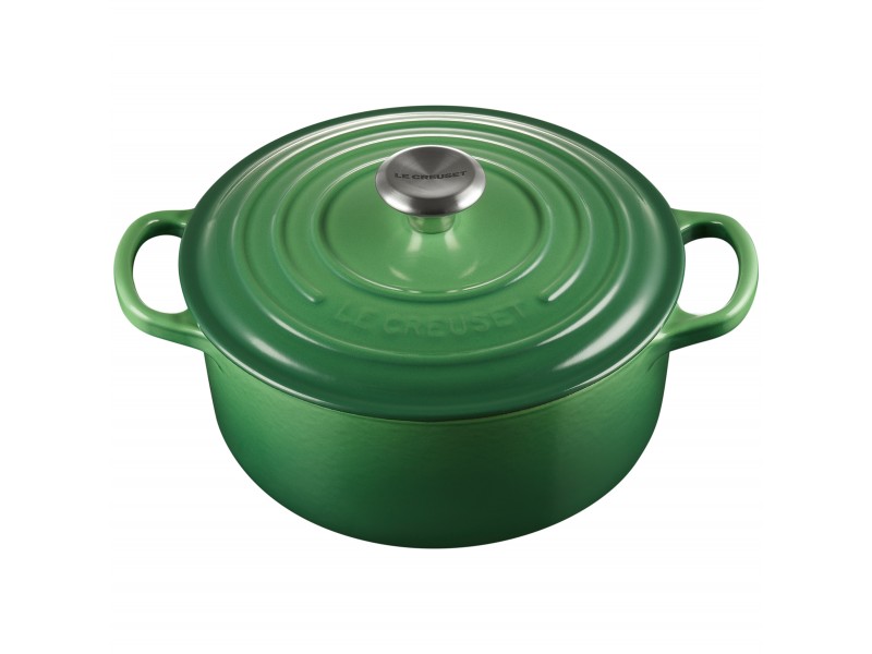 Фото Title Кастрюля круглая 20 см, Зелёный бамбук, стальная ручка, LE CREUSET, 21177204082430, чугун Фото Alt Кастрюля круглая 20 см, Зелёный бамбук, стальная ручка, LE CREUSET, 21177204082430, чугун