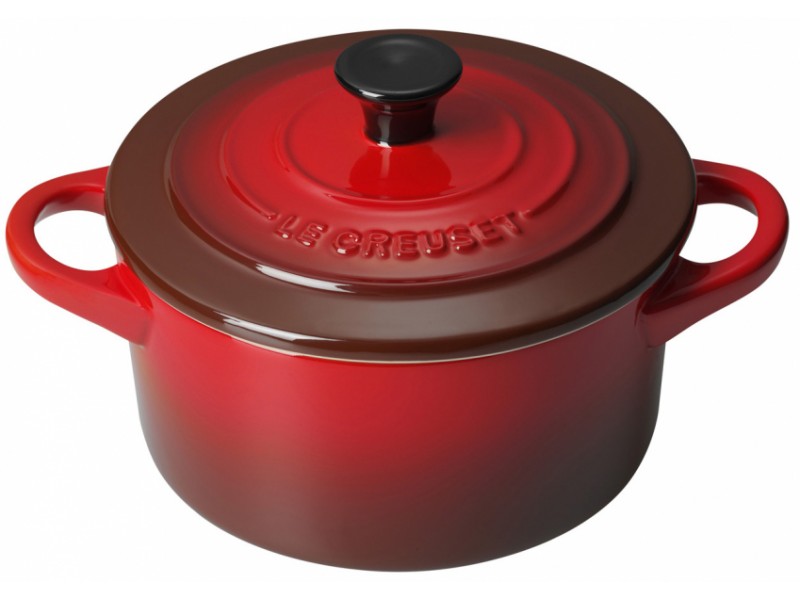 Фото Alt Кокотница 10 см Вишня, Le Creuset, 81901100600103, Керамика