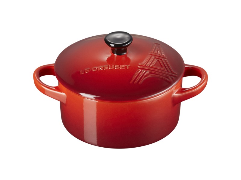 Фото Title Кокотница 10см., 200мл., Eiffel Tower,каменная керамика цвет: вишня, LE CREUSET, 71901100600400 Фото Alt Кокотница 10см., 200мл., Eiffel Tower,каменная керамика цвет: вишня, LE CREUSET, 71901100600400