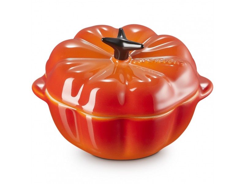 Фото Alt Кокотница «Тыква» 350 мл Огненная лава, Le Creuset, 61802350900003, Керамика