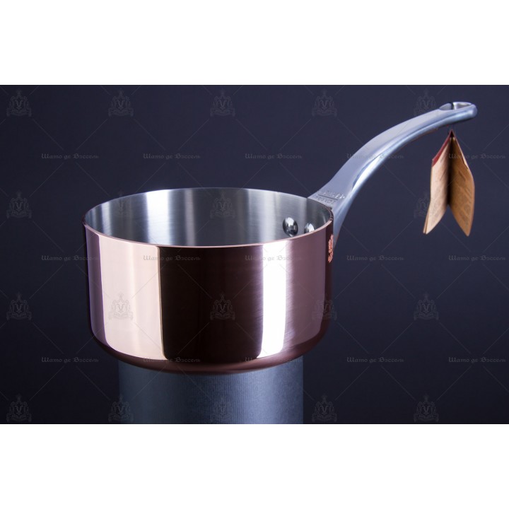 Медная кастрюля с ручкой из нержавеющей стали De Buyer Прима Матера 6206.20