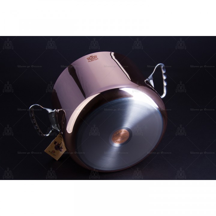 Фото Alt Медная кастрюля с ручкой из нержавеющей стали De Buyer Прима Матера 6243.24 - 4
