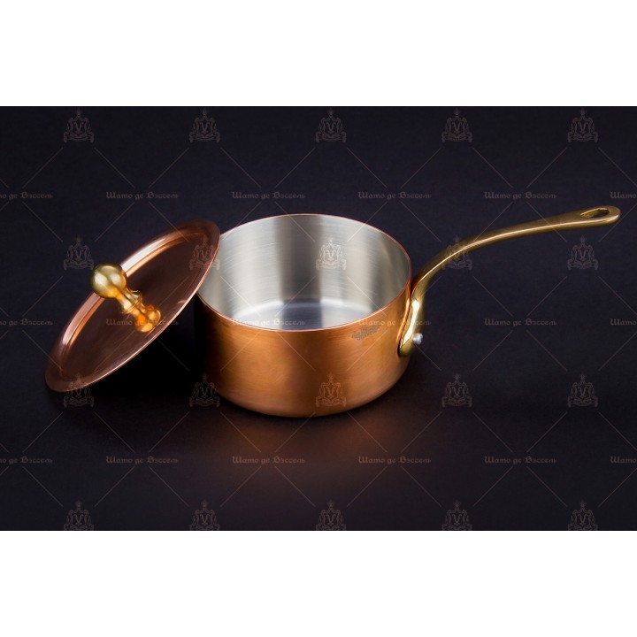 Фото Alt Мини кастрюлька с ручкой, медь De Buyer 6453.09 - 3