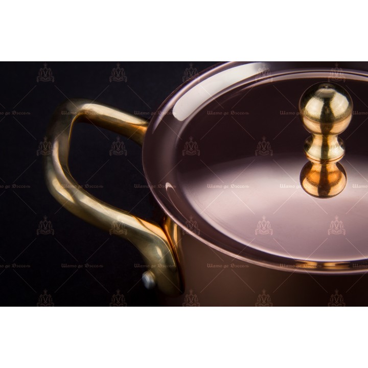 Фото Alt Мини кокотница с крышкой, медь De Buyer VIP 6447.10 - 2