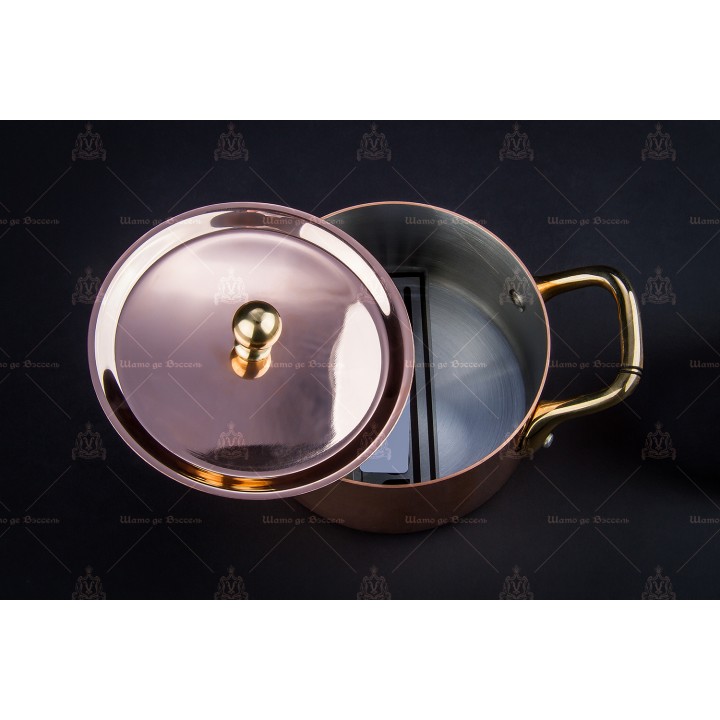 Фото Alt Мини кокотница с крышкой, медь De Buyer VIP 6447.10 - 5