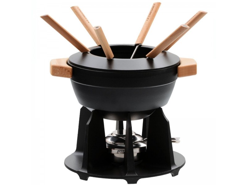 Фото Alt Набор для фондю Чёрный, Le Creuset, 60612000000460, Чугун