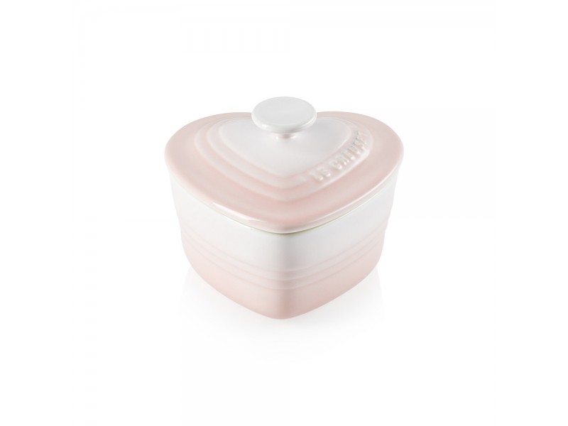 Фото Alt Рамекин "Сердце" с крышкой 300 мл Светло-розовый, Le Creuset, 60502307770003, Керамика
