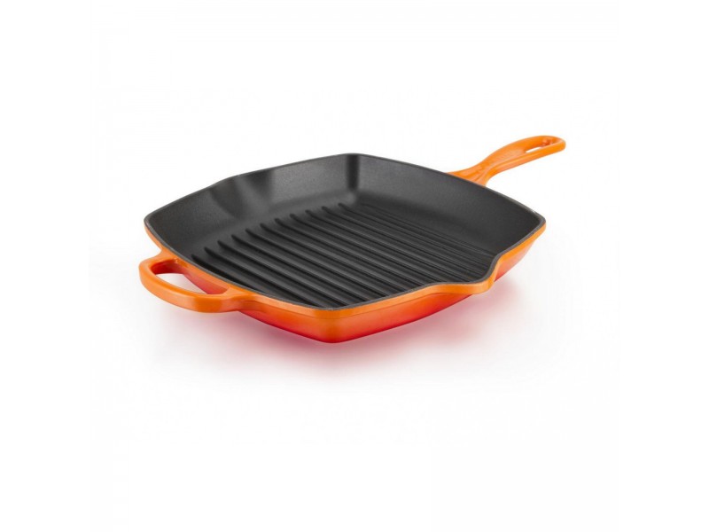 Фото Alt Сковорода-гриль 26 см Огненная лава, Le Creuset, 20183260900422, Чугун