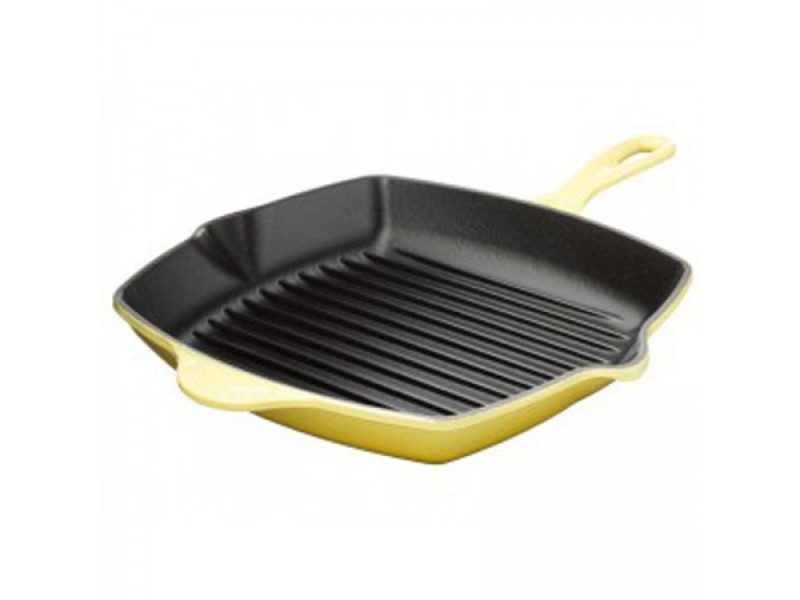 Фото Title Сковорода-гриль 26 см Жёлтый, Le Creuset, 20183264030422, Чугун Фото Alt Сковорода-гриль 26 см Жёлтый, Le Creuset, 20183264030422, Чугун
