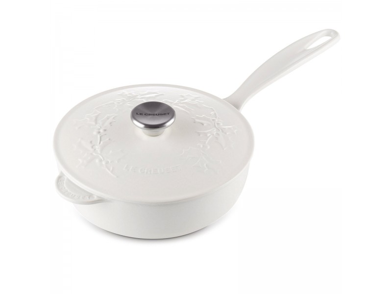 Фото Alt Сотейник 21 см Holly Хлопок, стальная ручка на крышке, Le Creuset, 21993214314460, Чугун