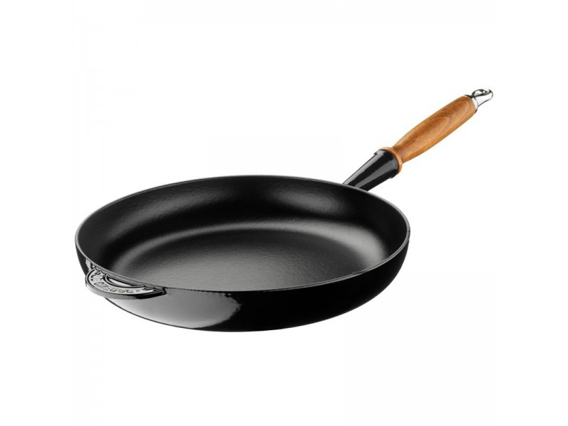 Фото Title Сотейник с деревянной ручкой 28 см Чёрный, Le Creuset, 20059280000460, Чугун Фото Alt Сотейник с деревянной ручкой 28 см Чёрный, Le Creuset, 20059280000460, Чугун