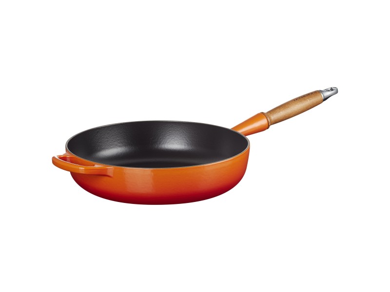 Фото Title Сотейник с деревянной ручкой 28 см Signature, Огненная лава, LE CREUSET, 20259280900422, чугун Фото Alt Сотейник с деревянной ручкой 28 см Signature, Огненная лава, LE CREUSET, 20259280900422, чугун