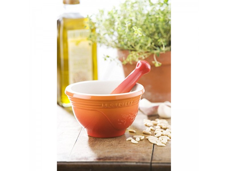 Фото Alt Ступка с пестиком 300 мл Огненная лава, Le Creuset, 91003400090000, Керамика
