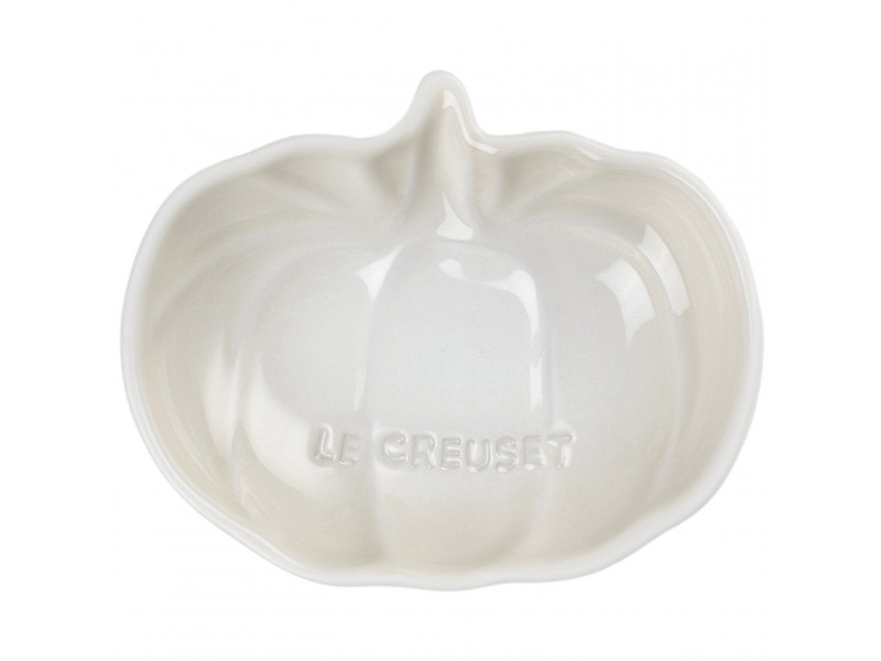 Фото Alt Тарелка «Тыква» маленькая Меренга, Le Creuset, 62106017160099, Керамика