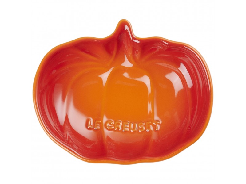 Фото Alt Тарелка «Тыква» маленькая Огненная лава, Le Creuset, 62106010900099, Керамика
