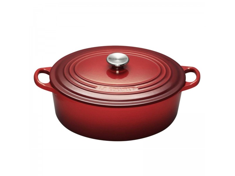 Фото Alt Утятница 31 см Вишня, стальная ручка , Le Creuset, 21178310602430, Чугун