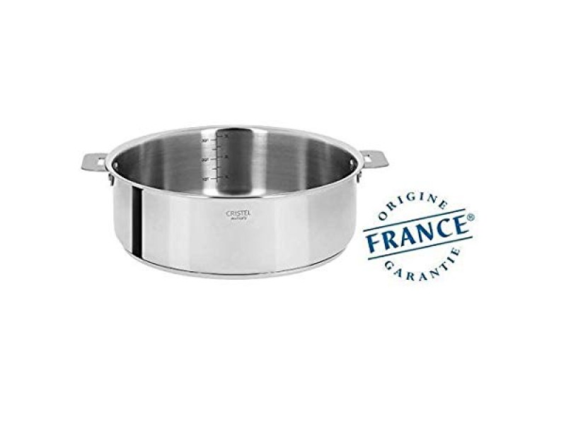Фото Title Сотейник Мультиплай, съемная ручка, многосл. дно, 30 см, S30QMP, CRISTEL Фото Alt Сотейник Мультиплай, съемная ручка, многосл. дно, 30 см, S30QMP, CRISTEL