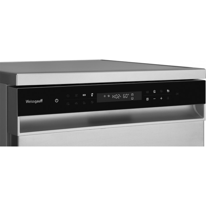 Фото Title Посудомоечная машина с авто-открыванием и инвертором Weissgauff DW 6138 Inverter Touch Inox - 17 Фото Alt Посудомоечная машина с авто-открыванием и инвертором Weissgauff DW 6138 Inverter Touch Inox - 17