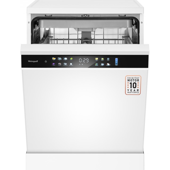 Фото Title Посудомоечная машина с авто-открыванием и инвертором Weissgauff DW 6138 Touch Inverter Autoopen - 18 Фото Alt Посудомоечная машина с авто-открыванием и инвертором Weissgauff DW 6138 Touch Inverter Autoopen - 18