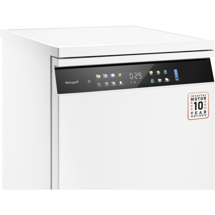 Фото Title Посудомоечная машина с авто-открыванием и инвертором Weissgauff DW 6138 Touch Inverter Autoopen - 25 Фото Alt Посудомоечная машина с авто-открыванием и инвертором Weissgauff DW 6138 Touch Inverter Autoopen - 25