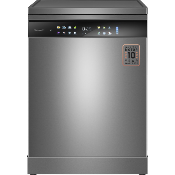 Фото Title Посудомоечная машина с авто-открыванием и инвертором Weissgauff DW 6138 Touch Inverter Autoopen Inox - 19 Фото Alt Посудомоечная машина с авто-открыванием и инвертором Weissgauff DW 6138 Touch Inverter Autoopen Inox - 19