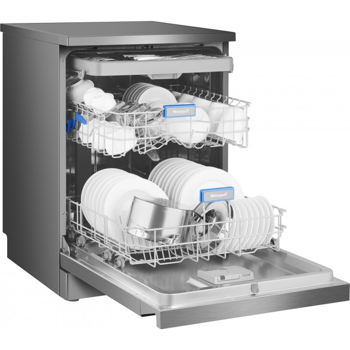 Фото Title Посудомоечная машина с авто-открыванием и инвертором Weissgauff DW 6138 Touch Inverter Autoopen Inox - 24 Фото Alt Посудомоечная машина с авто-открыванием и инвертором Weissgauff DW 6138 Touch Inverter Autoopen Inox - 24