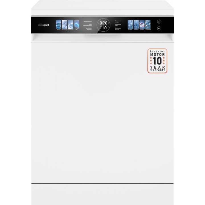 Фото Title Посудомоечная машина с инвертором Weissgauff DW 999 Touch Inverter Dual Fan Dry - 18 Фото Alt Посудомоечная машина с инвертором Weissgauff DW 999 Touch Inverter Dual Fan Dry - 18