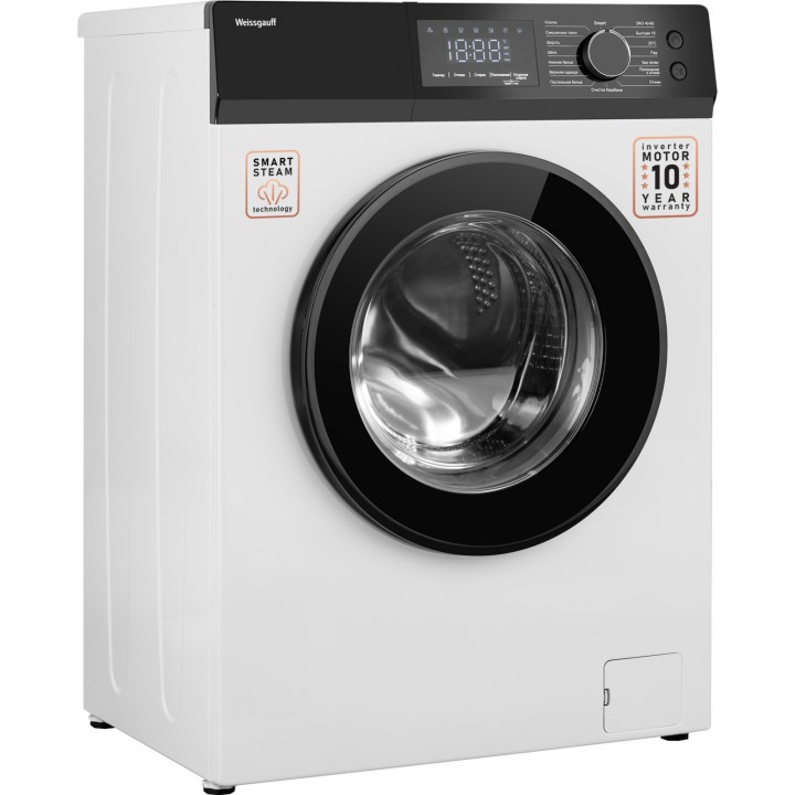 Фото Alt Cтиральная машина с инвертором и паром Weissgauff  WM 45127 Inverter Steam Touch - 11