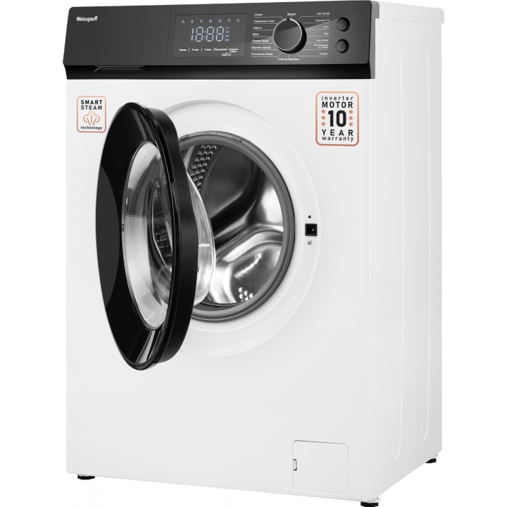 Фото Alt Cтиральная машина с инвертором и паром Weissgauff  WM 45127 Inverter Steam Touch - 13