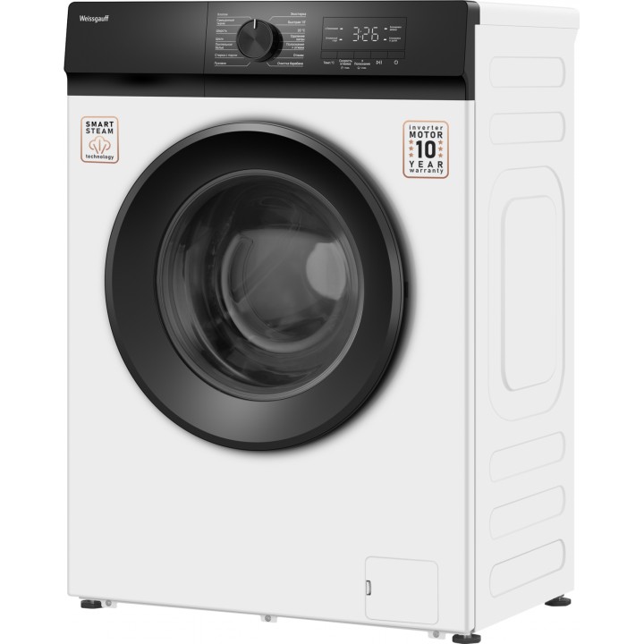 Фото Alt Cтиральная машина с инвертором и паром Weissgauff  WM 45128 Inverter Steam - 15