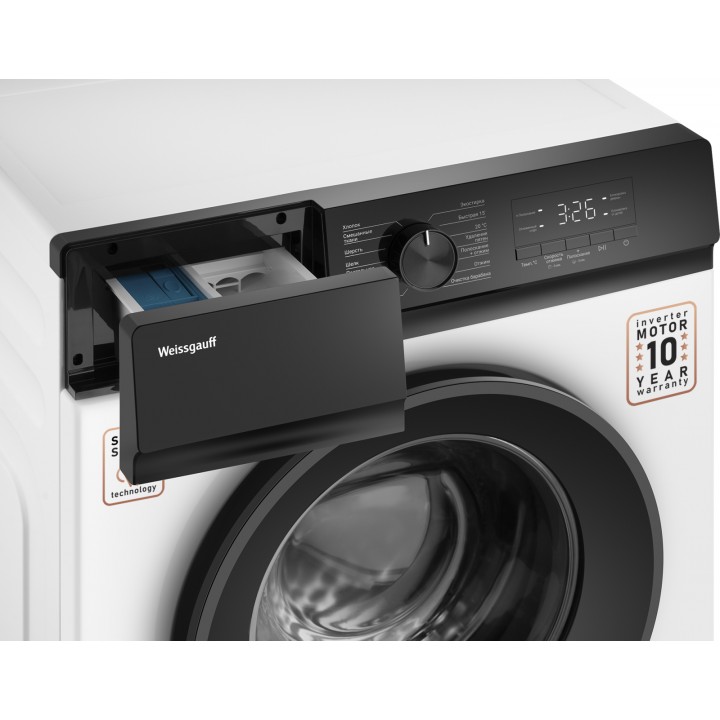 Фото Alt Cтиральная машина с инвертором и паром Weissgauff  WM 45128 Inverter Steam - 18