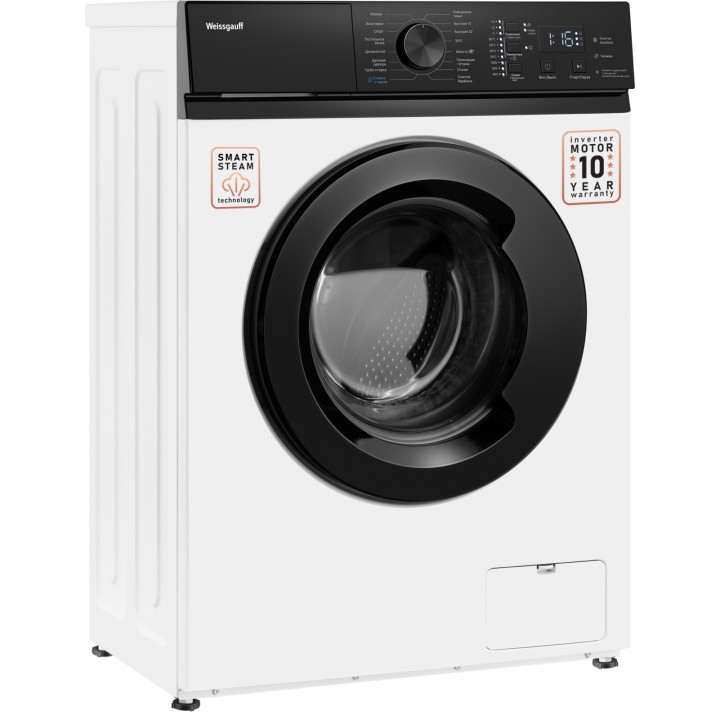 Фото Alt Cтиральная машина с инвертором и паром Weissgauff  WM 4527 DC Inverter Steam - 11