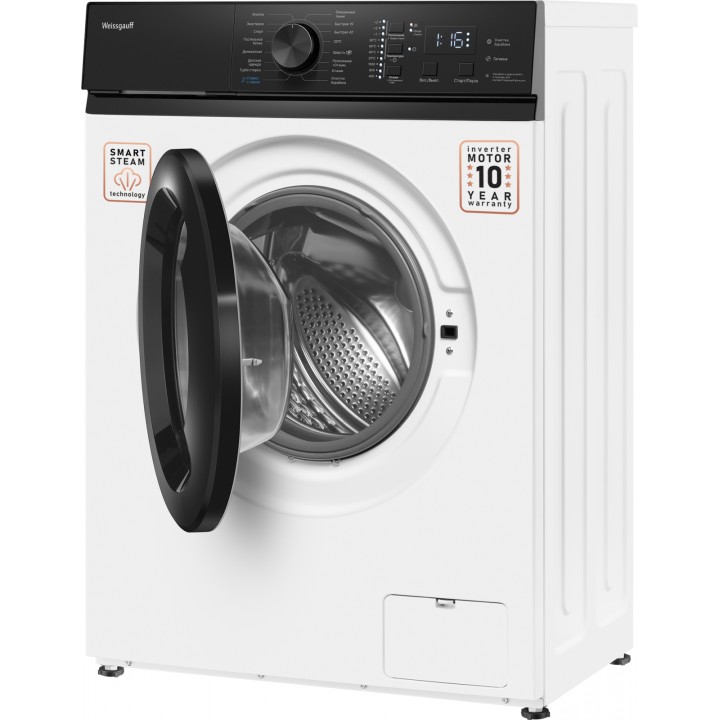 Фото Alt Cтиральная машина с инвертором и паром Weissgauff  WM 4527 DC Inverter Steam - 13