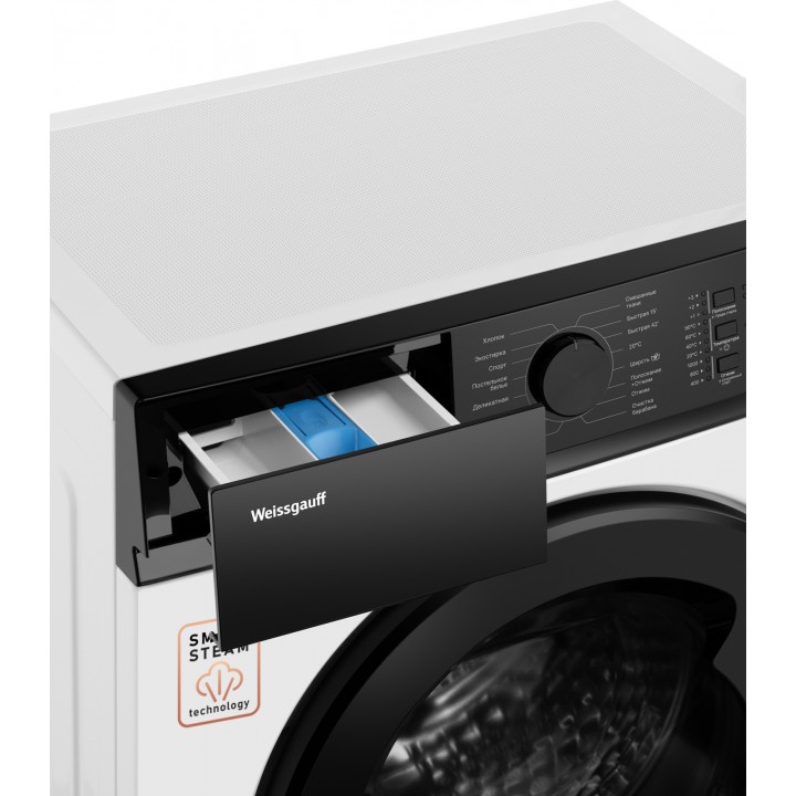 Фото Alt Cтиральная машина с инвертором и паром Weissgauff  WM 4527 DC Inverter Steam - 15