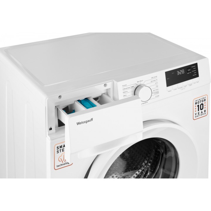 Фото Alt Cтиральная машина с инвертором и паром Weissgauff  WM 46127 DC Inverter Steam - 13
