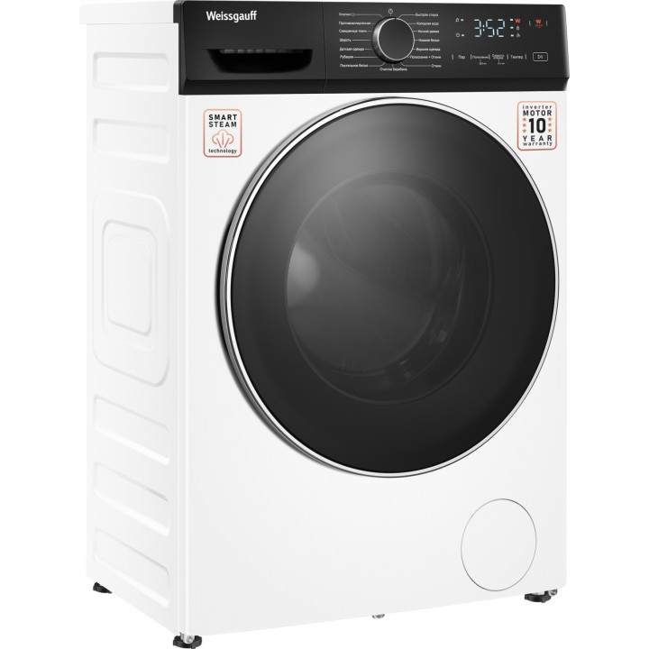 Фото Alt Cтиральная машина с инвертором и паром Weissgauff  WM 4627 Touch Inverter Steam - 16